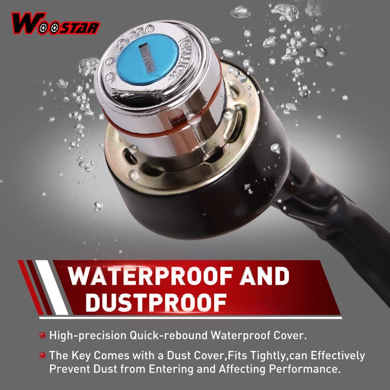 WOOSTAR 6 Wire Ignition Key Switch On Off 2 Position Replacement for 50cc 70cc 90cc 110cc 125cc 150cc 250cc 250cc Taotao Redcat Roketa Sunl ATV 4 Wheeler Dirt Pit Bike Go Kart - Image 5
